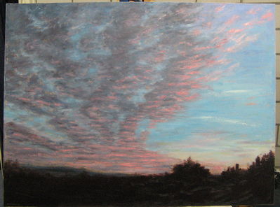 Evening, Tuscany
Oil on canvas

