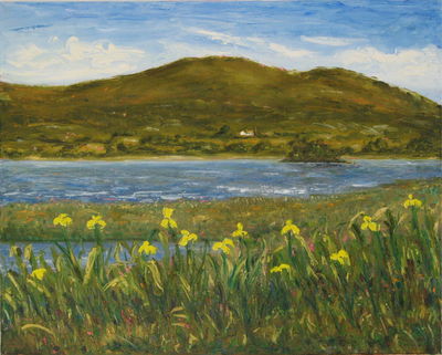 Lough Talt
Oil on canvas
