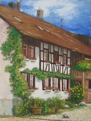 Eidberg
Oil on Canvas 30x40
