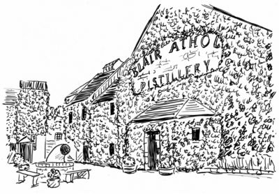 Blair Athol Distillery
Pen & Ink
Keywords: blair athol