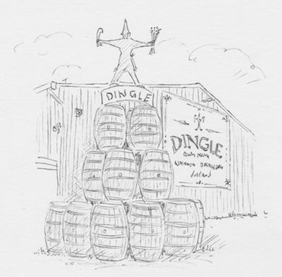 Dingle Distillery, Co. Kerry
Pen on Paper
Keywords: Dingle Distillery, Co. Kerry
