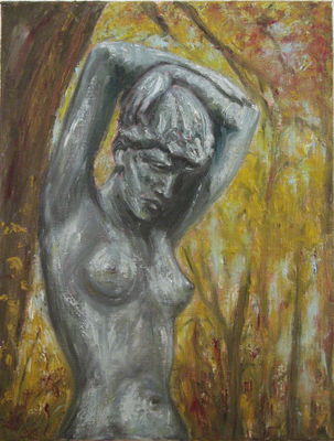 Statue, Winterthur
Oil on canvas
