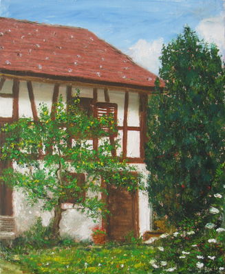 Eidberg
Oil on Canvas 22x27 cm
